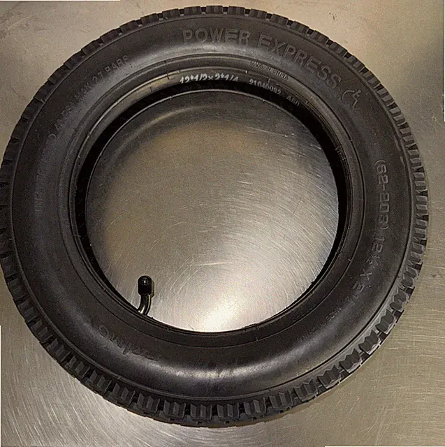 Heavy Duty Tire & Bent Stem Inner Tube 12-1/2 x 2-1/4 12.5 x 2.25 razor Bicycle